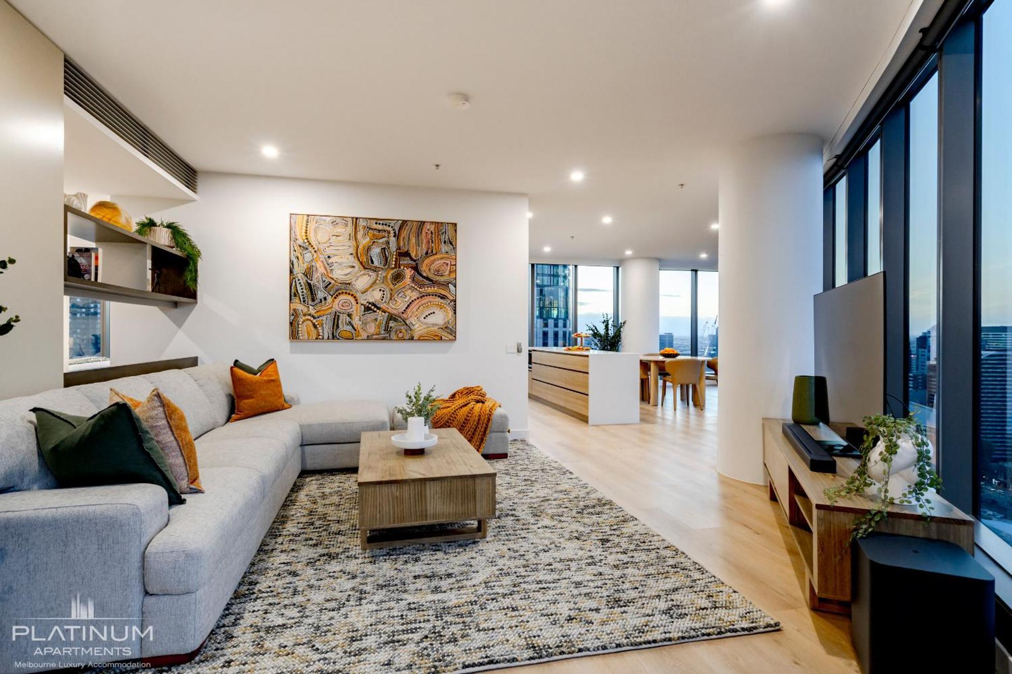 Platinum Luxury Stays At Freshwater Place Melbourne Bagian luar foto